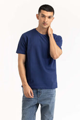 Navy Basic Tee TS-CNPK23-061