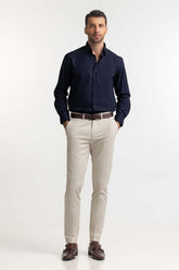 Navy Blue Formal Shirt MN-FS-PD24-002