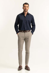 Navy Blue Formal Shirt MN-FS-PD24-037