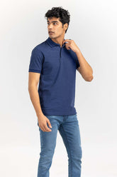 Navy Fashion Polo Polo PS-FPK22-002