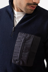 Navy Fashion Sweater - FS-SWT-FD-170-01