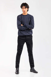 Navy Fashion Sweater FS-SWT-FD-366-01