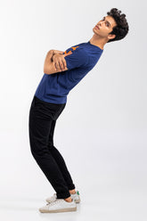 Navy Graphic Tee JGP-URB-D247-02