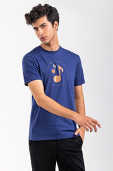 Navy Graphic Tee JGP-URB-D250-02