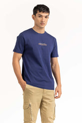Navy Graphic Tees TS-CNSJ23-095
