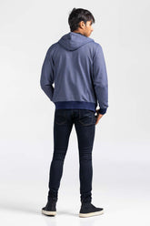 Navy Grey Zipper Hoddie JKT-HZJ-D52-02