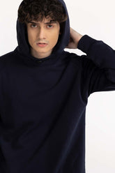 Navy Hoodie 224-112-007 A
