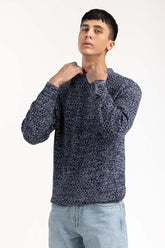 Navy Sweater 224-111-025 B