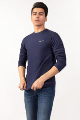 Navy Sweatshirt JKT-MSS-15-04