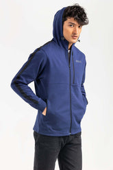 Navy Zipper Hoddie JKT-HZJ-D46-02