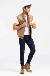 Oatmeal Fashion Jacket JKT-MNV-D25-02