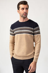 Oatmeal Fashion Sweater FS-SWT-FD-278-01