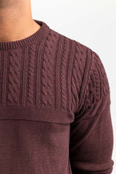 Oatmeal Fashion Sweater FS-SWT-FD-356-01