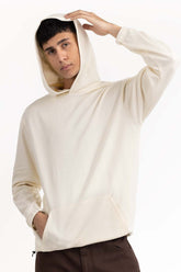 Off White Basic Hoodie 224-112-004