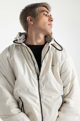 Off White Hooded Jacket 224-110-049