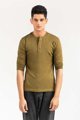 Olive Basic T-Shirt FS-HEN-SIG-D022