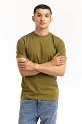 Olive Basic Tee TS-CNSJ23-200