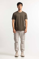Olive Pique Tee TS-CNPK24-069