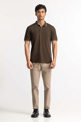 Olive Tipped Polo PS-FSHN24-044