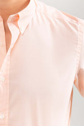 Peach Smart Casual Shirt CM-YD-2907 SC