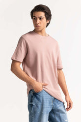 Pink Basic Pique Tee TS-CNPK24-063