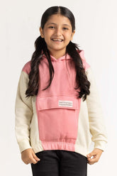 Pink Basic Sweatshirt 224-412-056