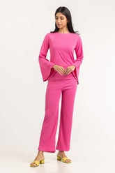 Pink Knitted Top 231-213-203