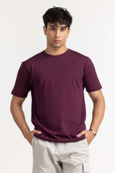 Plum Basic Tee MN-TS-BS-WS23-514