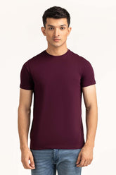 Plum Basic Tee TS-CNSJ23-196