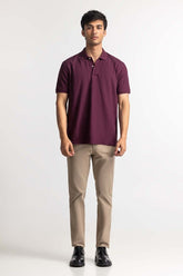 Plum Signature Polo PS-SIGPK24-018