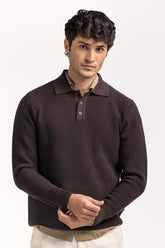Polo Collar Sweater MN-SWT-WS24-098