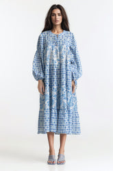 Printed Round Neck Dress WM-DRS-SS24-029