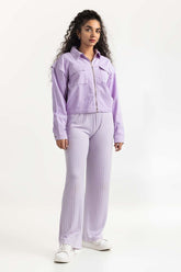 Lilac Non Denim Jacket 224-210-049