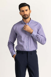 Purple Stripe Formal Shirt MN-FS-YD24-051