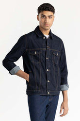 Raw Wash Denim Jacket 224-110-027