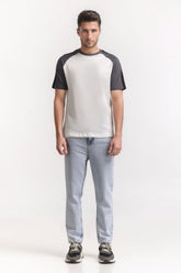 Regular Fit Tri Blocking Tee TS-CNSJ24-124