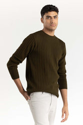 Ribbed Sweater 224-111-023