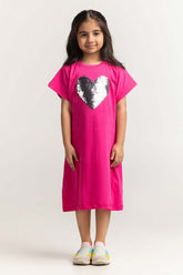 Round Neck Embellished Dress TG-DRS-SS24-408