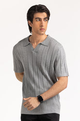 Sweater Knit Polo MN-PSH-SS25-206