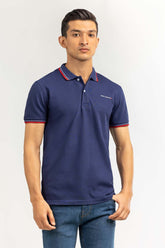 Saphir Blue Sports Polo PKP-SP-133