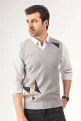 Ash Grey Fashion Sweater SL-SWT-FD-27-01