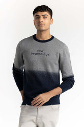 Slogan Sweater 224-111-047