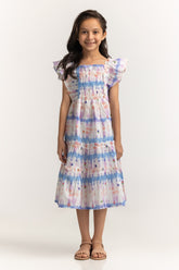 Square Neck Dress JG-BLS-SS24-018