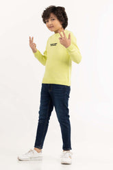 Toddler Boy Sunny Lime Sweater 224-511-036
