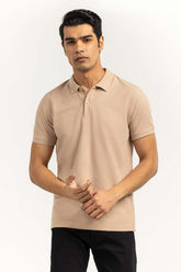 Tan Signature Polo PKP-SB-140