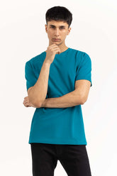 Teal Basic Tee TS-CNPK23-059