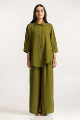 Textured Loose Fit Shirt WM-CS-SS24-020