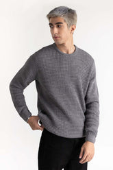Textured Sweater 224-111-021 B