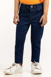 Toddler Girl Dark Blue Jeans 231-621-001