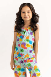 Toddler Girl Green Co-Ord Top 231-616-014 T